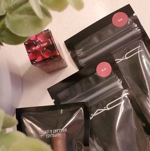 MAC lipsticks and lip glass bundle
